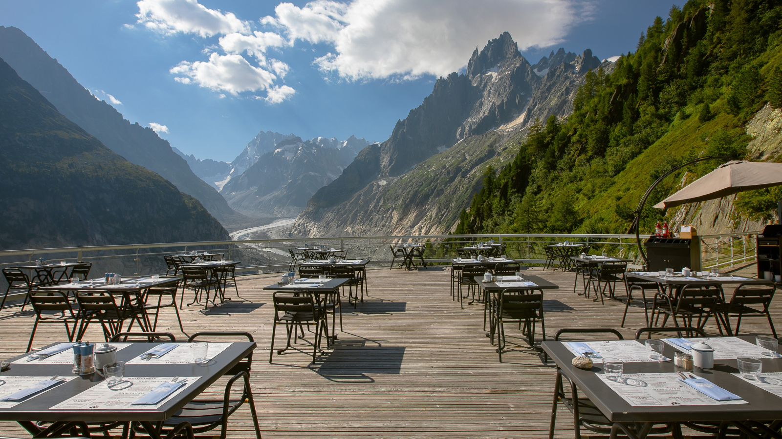 Terrasse avec vue