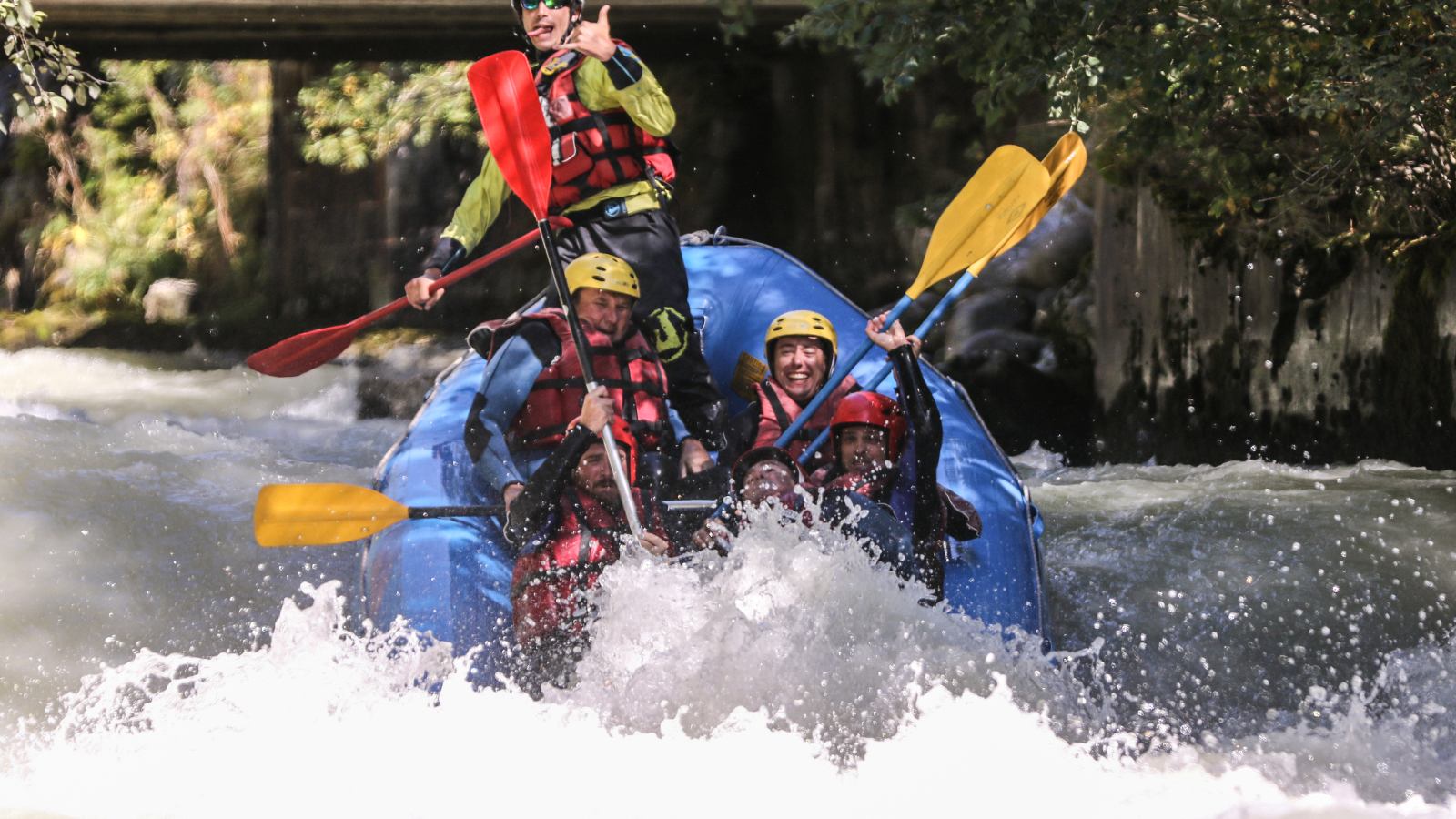 Rafting SPORTS Arveyron Chamonix Adventures Payraud Session Raft ©