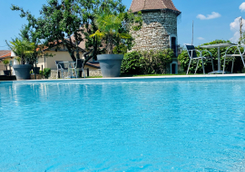 La piscine du Domaine de Suzel