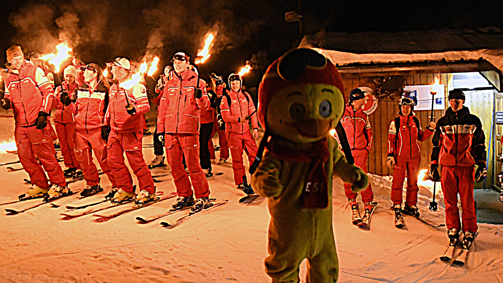 Descente aux flambeaux Lélex