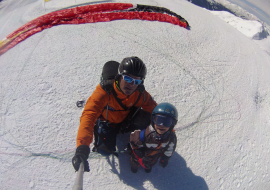 Vol en parapente