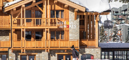 Façade extérieure - Les Equinoxes Val d'Isère