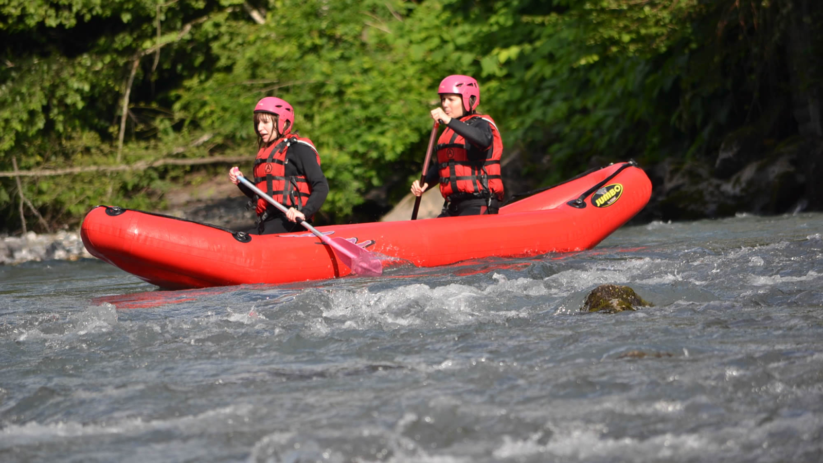 Rafting Indian canoraft