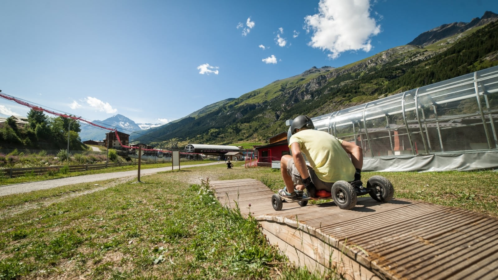 Ecole de glisse d'été avec Max Vince, Val Cenis