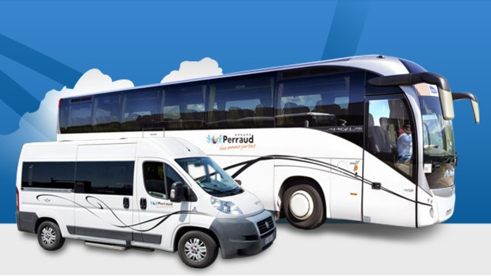 Les cars du Groupe Perraud