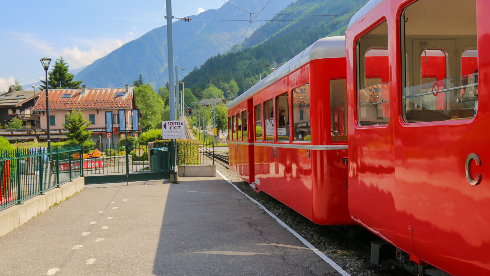 Gare du Montenvers à Chamonix