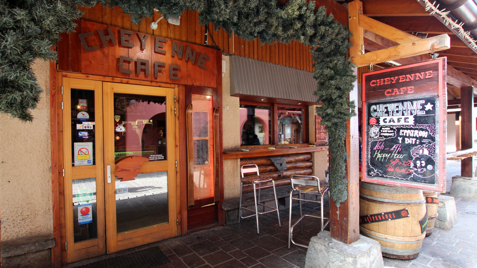 Front of Cheyenne Café