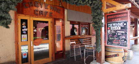 Front of Cheyenne Café