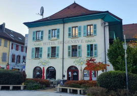 façade hôtel de Genève