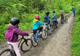 VTT 5-7 ans stage biclou au Grand-Bornand