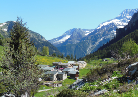 View of Le Repoju Hut