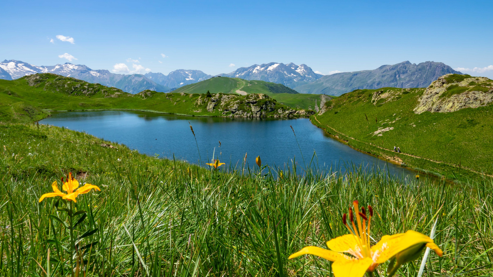 Lac Noir à Oz-en-Oisans