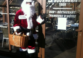 Arrivée du Père Noël à la Bournerie