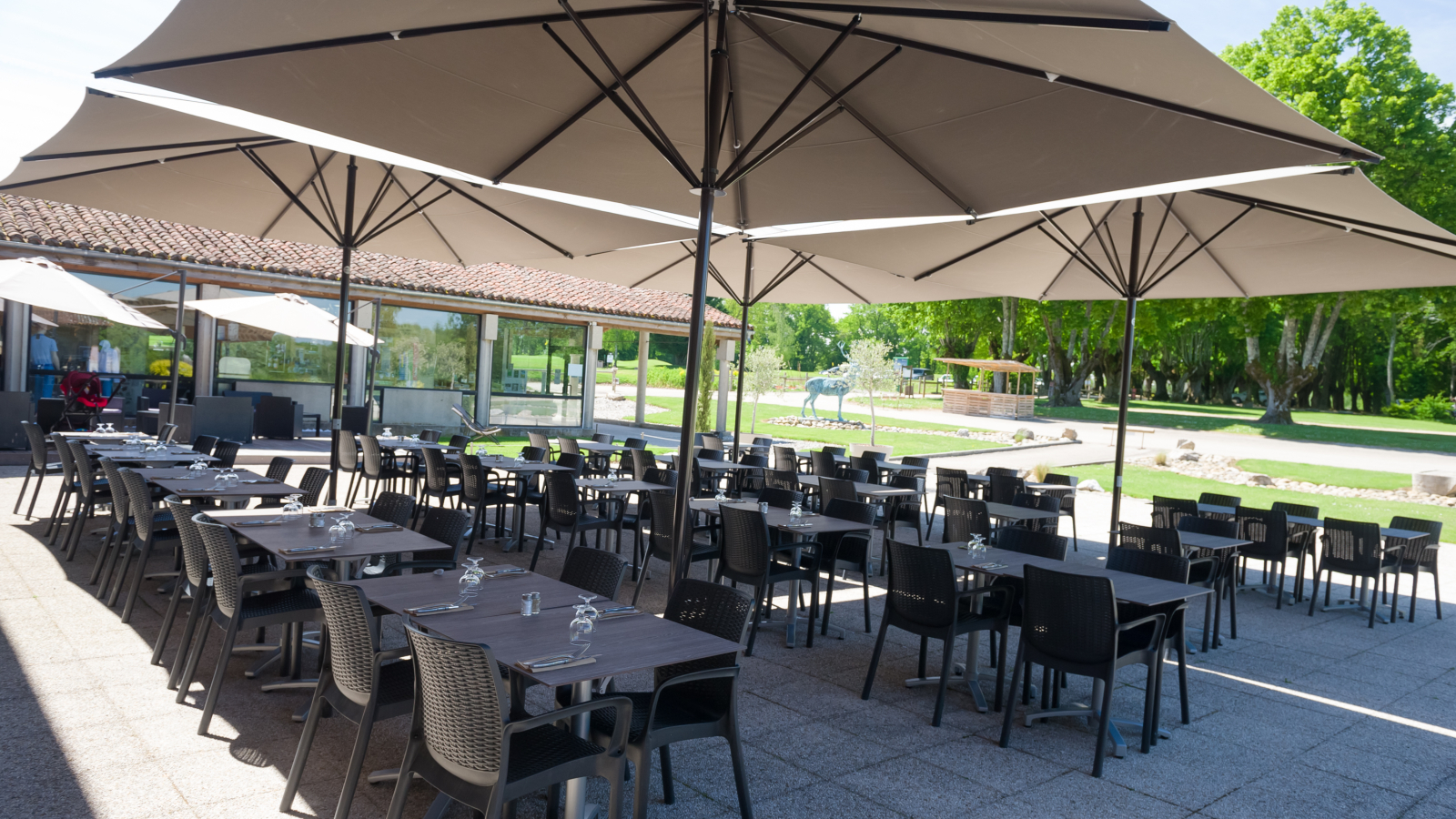 Terrasse du restaurant