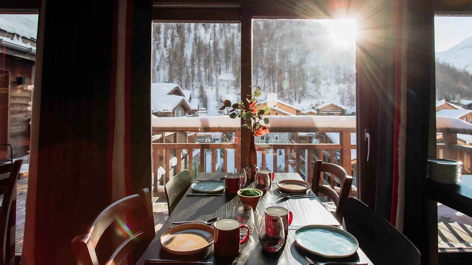 Salle petit déjeuner -  Victoria Lodge Friendly Hotel Val d'Isère