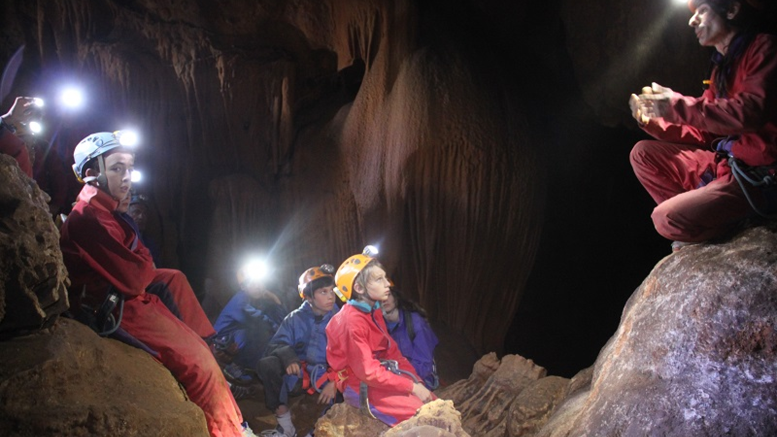 Spéléo famille Ceven'Aventure