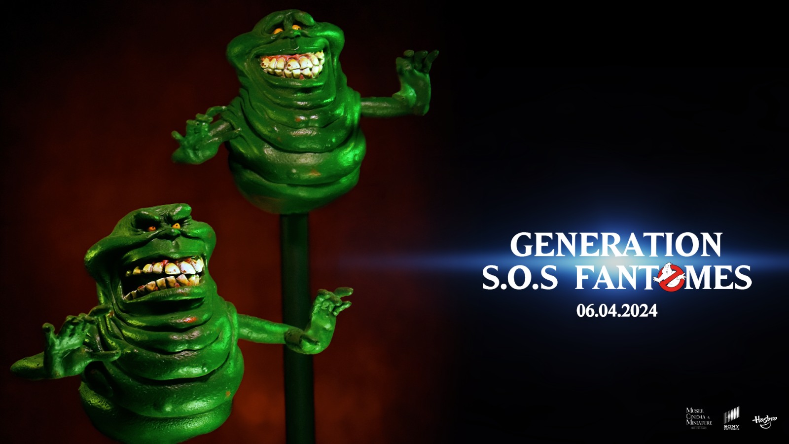 Concept art original du fantôme Slimer du film S.O.S Fantômes 2