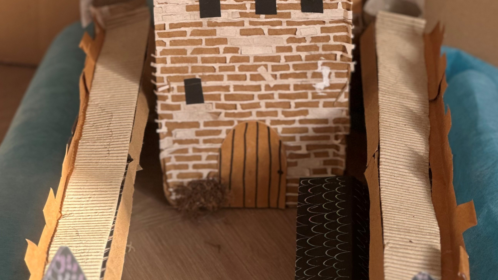 Château en carton