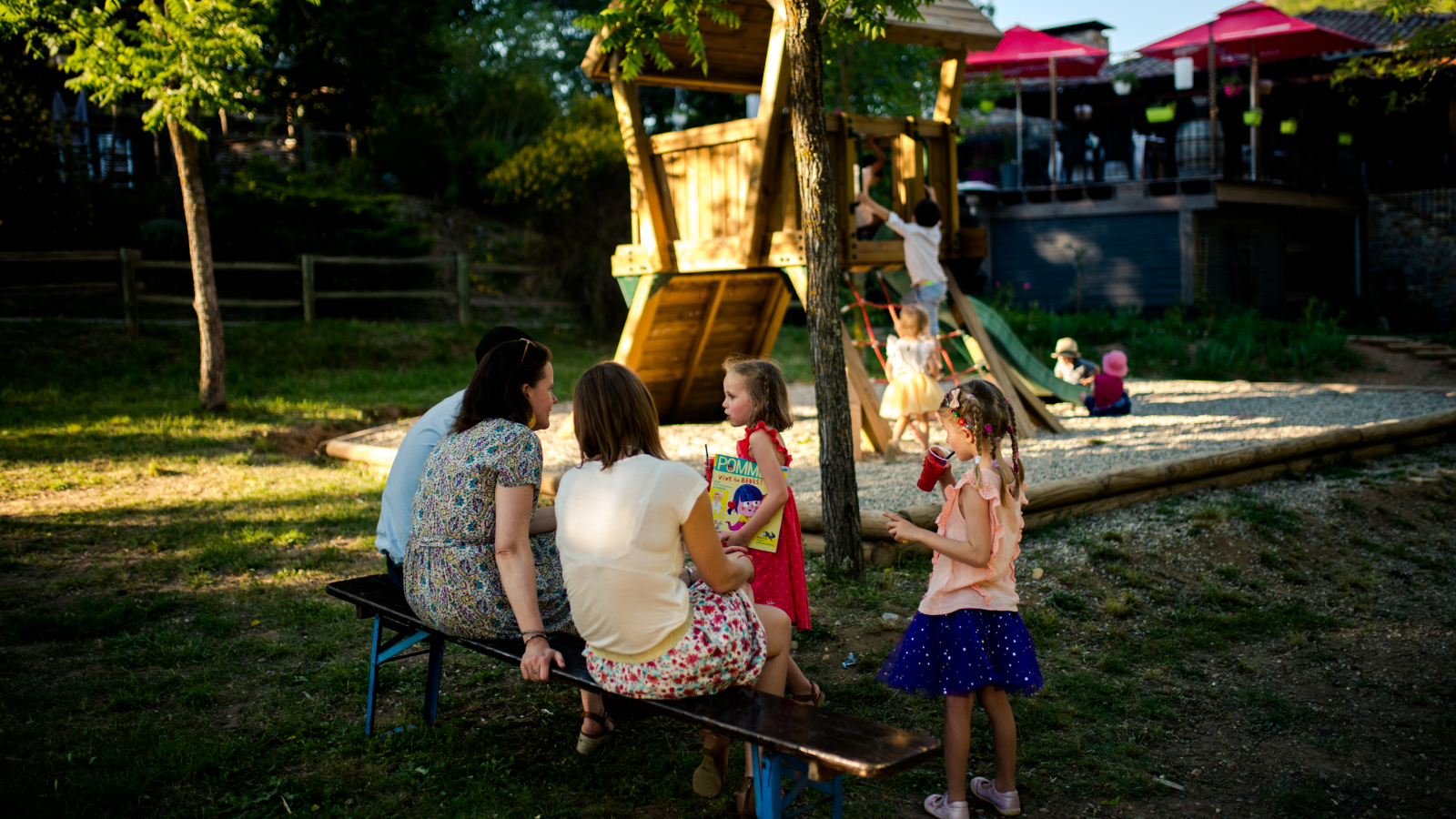 Aire de jeux camping