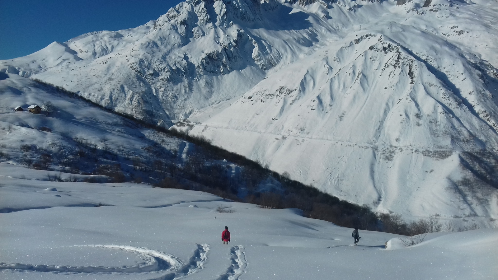 Descente vers Celliers