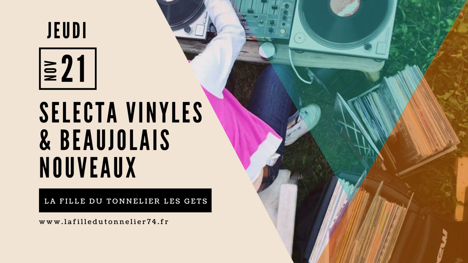 vénement Soirée Vinyles & Beaujolais_Les Gets