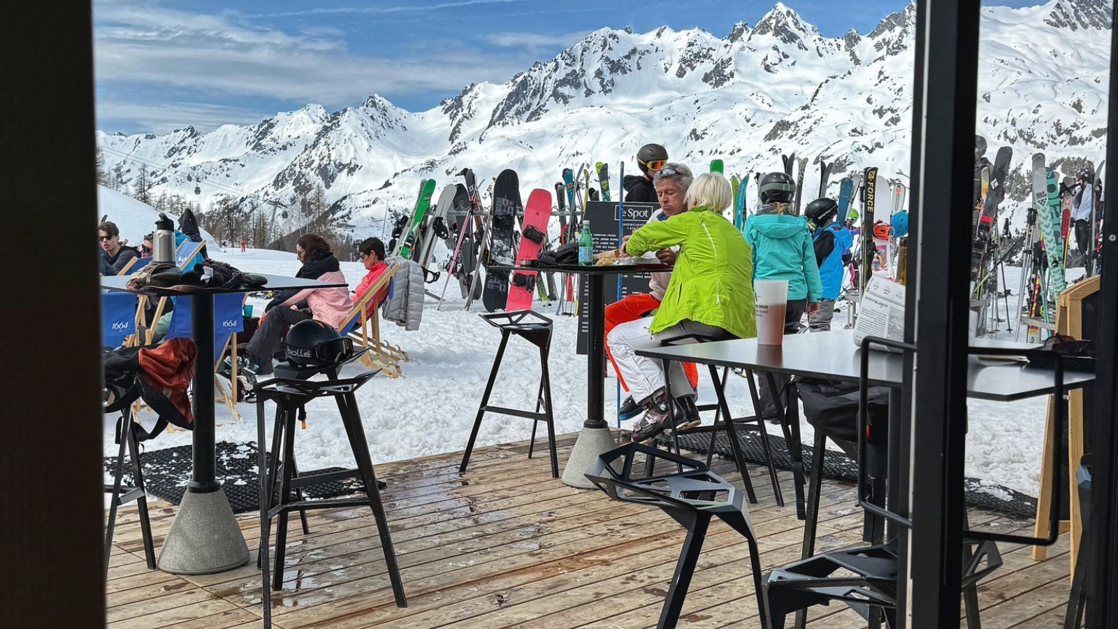 Le Spot terrasse grands-montets