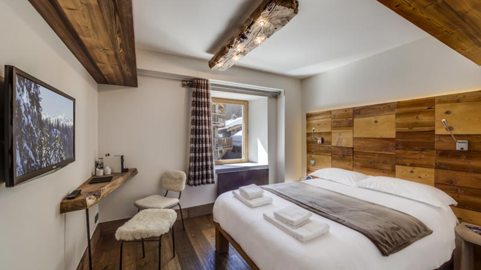 Chambre - Chalet Hotel du Fornet - Val d'Isère