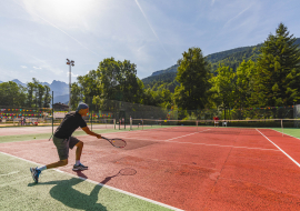 Tennis : cours individuel_Le Grand-Bornand