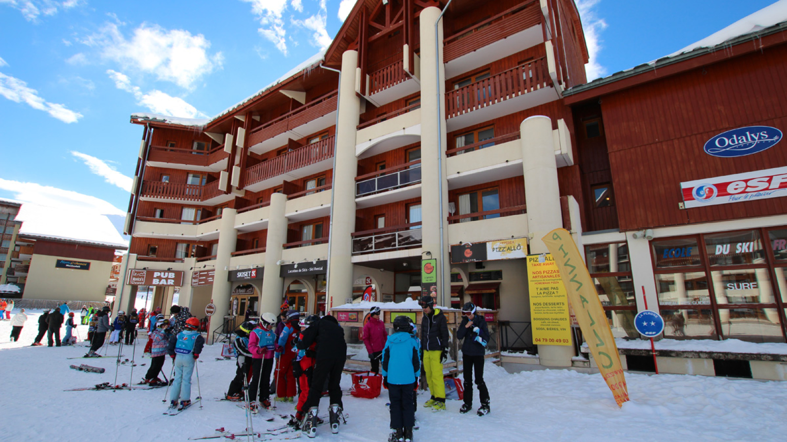 Point de rendez-vous ESF Plagne Soleil