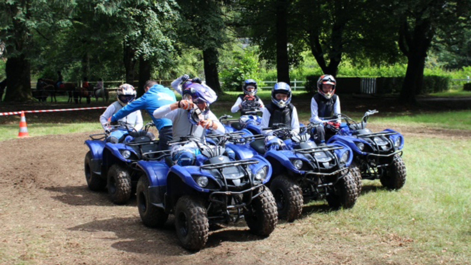 Children & teenagers quad bikes picture