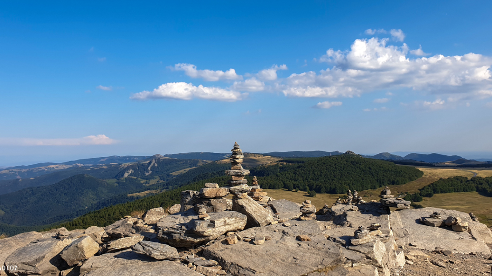 Sommet du Mont Gerbier de Jonc