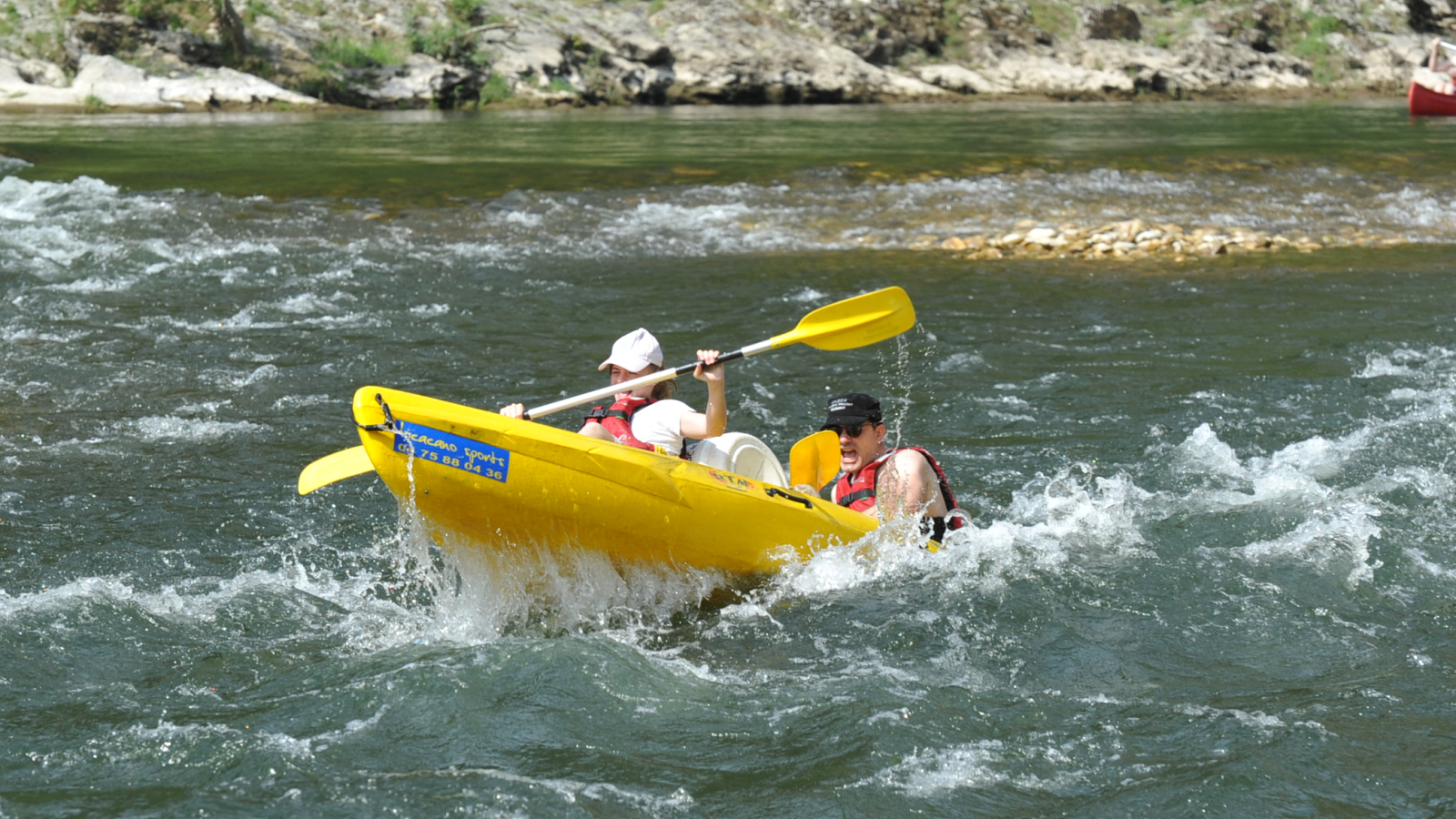 Canoë sur l'Ardèche