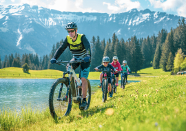 Balade en VTT électrique autour du lac de Javen