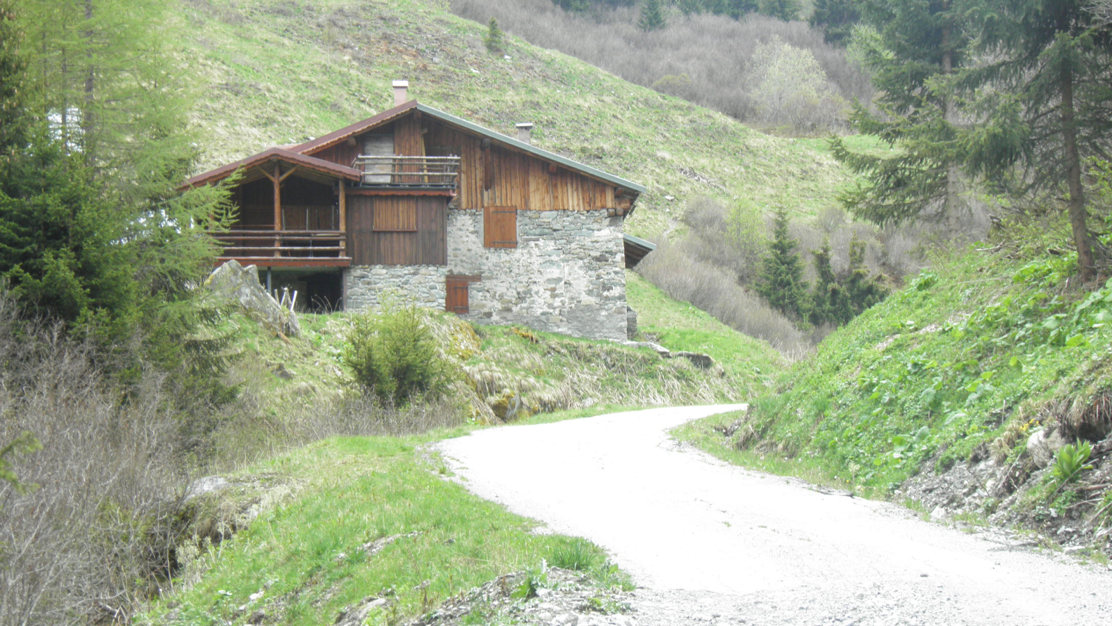 Arrival in Les Bauches