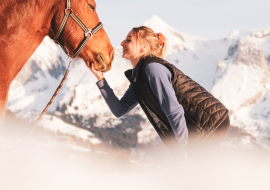 Médiation équine au Grand-Bornand