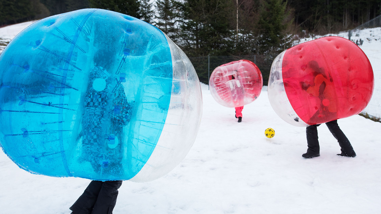 Bubble Foot en hiver