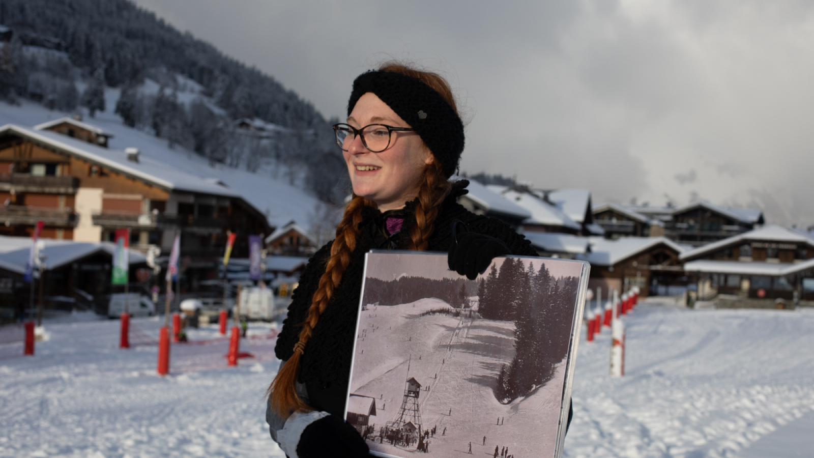 Visite du Ski aux Gets en 1937