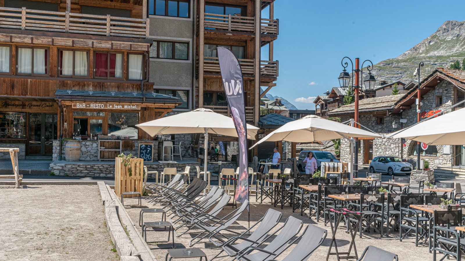 Le Jean-Michel et sa terrasse