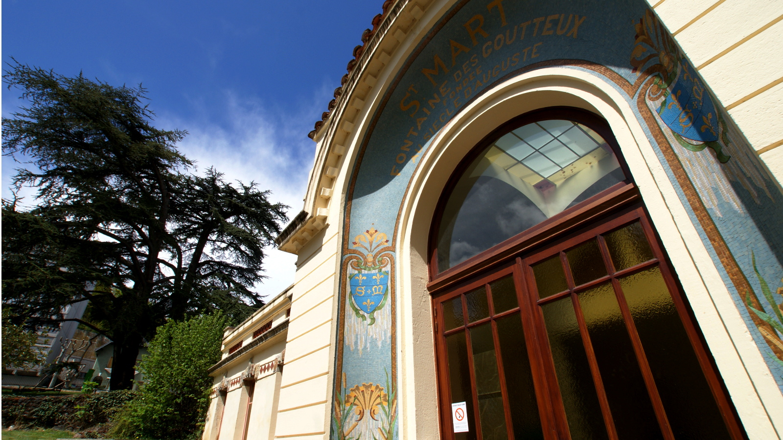 Pavillon Saint-Mart à Royat. Patrtimoine thermal