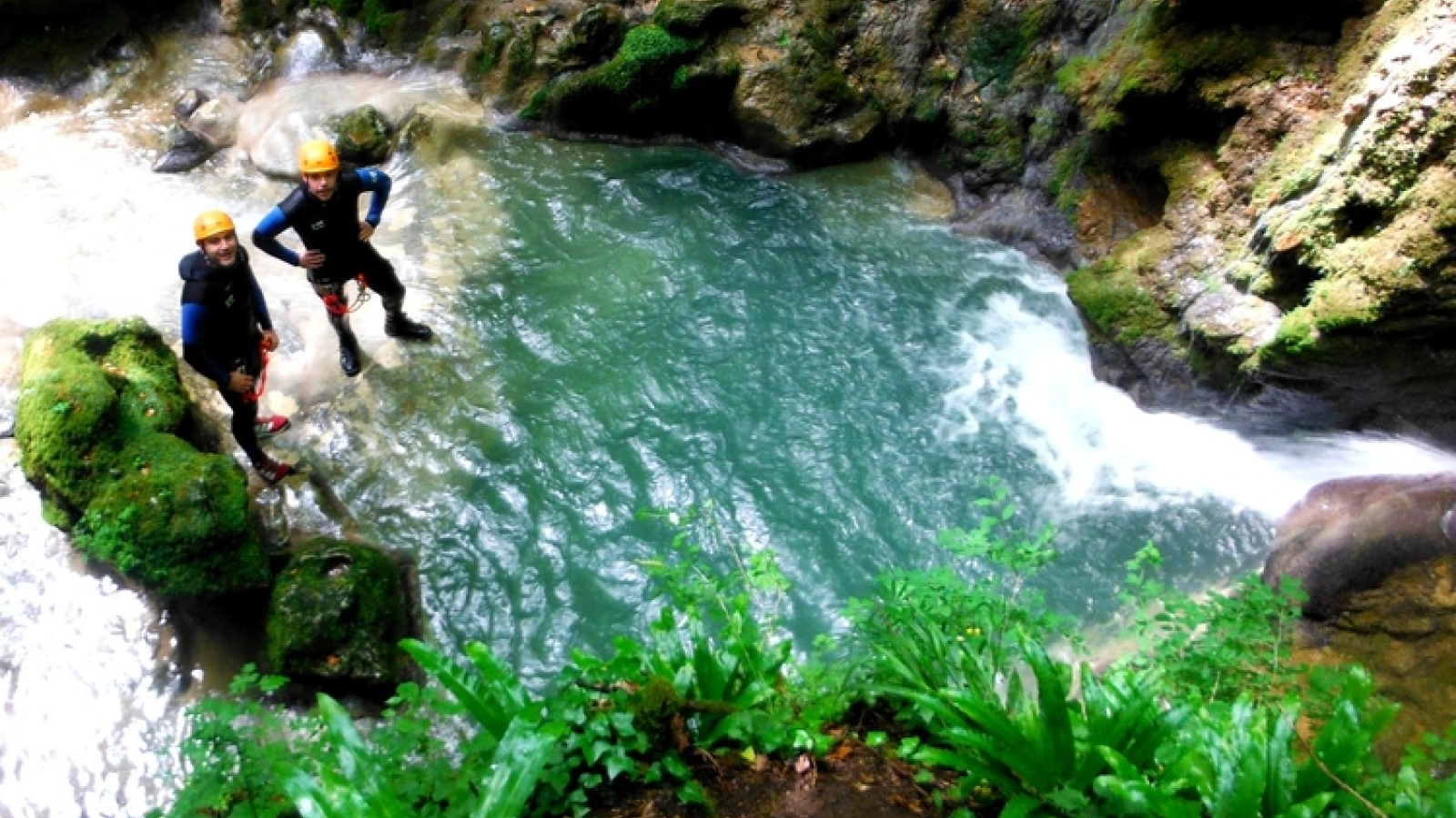 Canyoning Équilibre Vertical