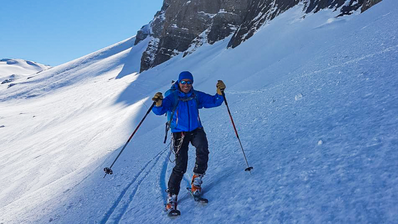 Laurent guide de haute montagne à Flaine