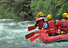 Arve à Passy