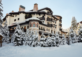 Vue piste du Jardin Alpin