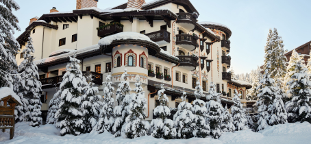 Vue piste du Jardin Alpin