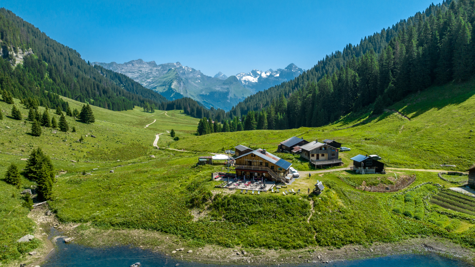 Itinéraire VTT vers le Lac de Gers