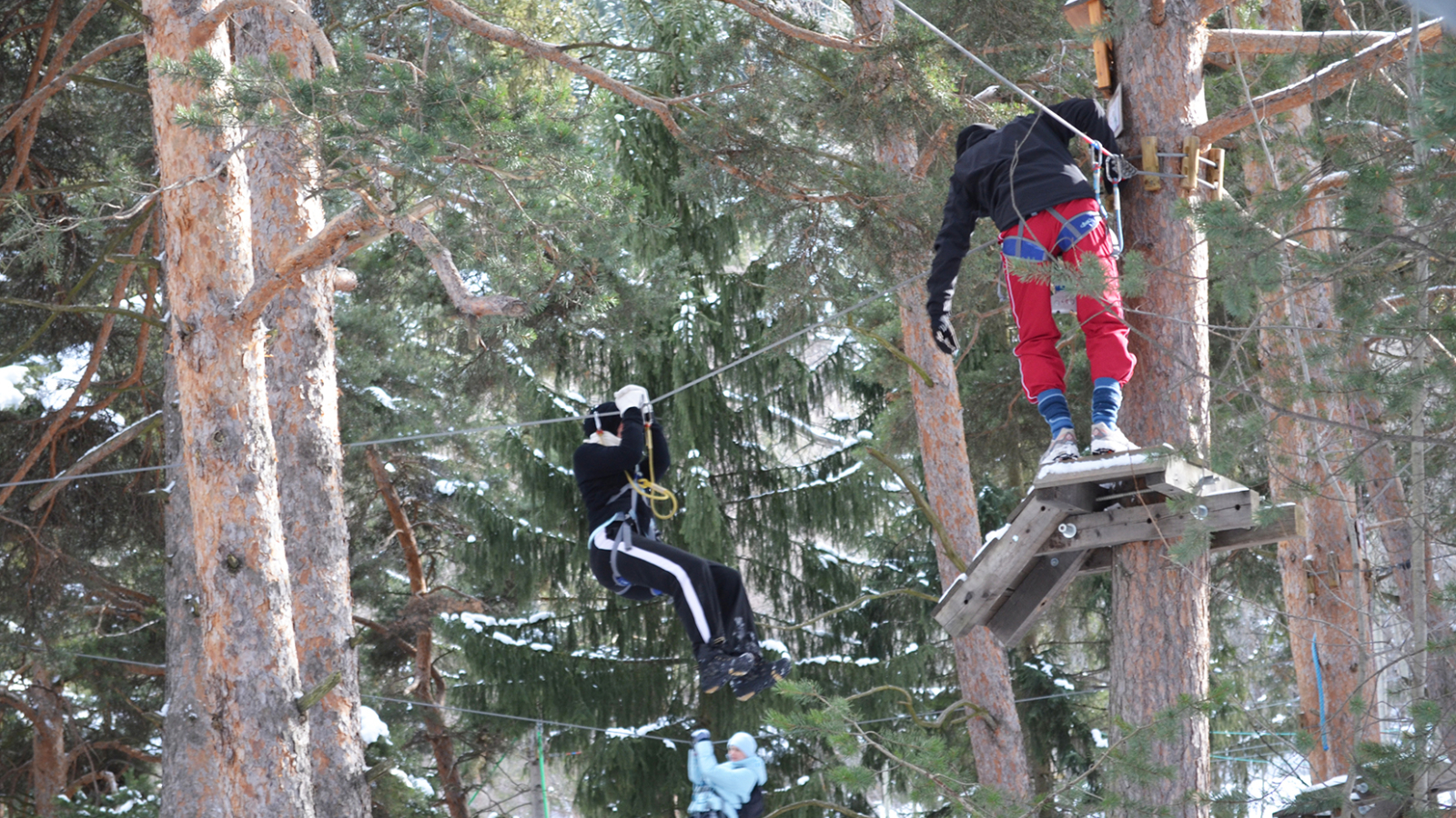 Parcours aventure du Diable Hiver