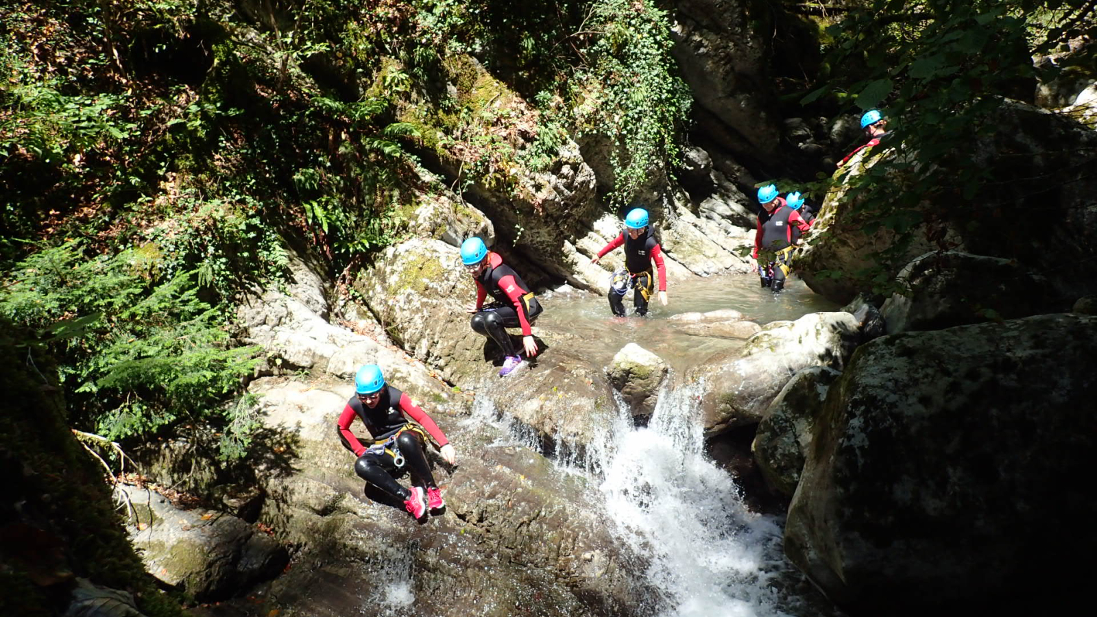 Canyon sensations : parcours 2h30 - Montmin_Faverges-Seythenex