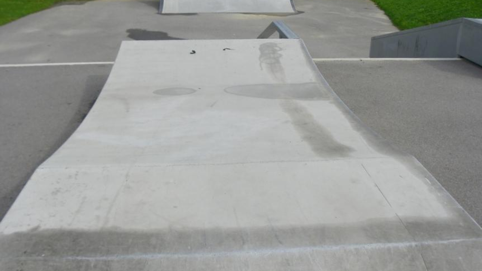 Piste de skate board