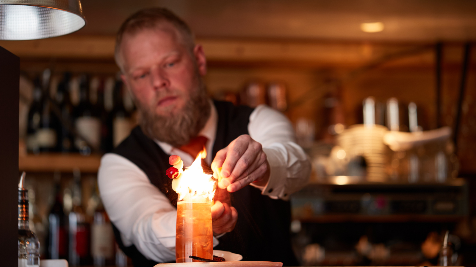 Franck, notre barman