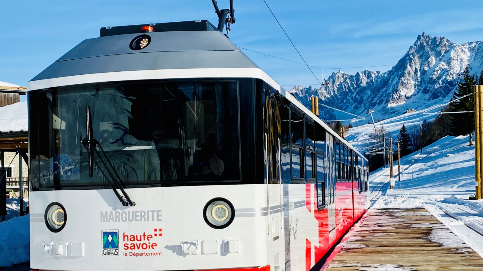 Tramway en hiver